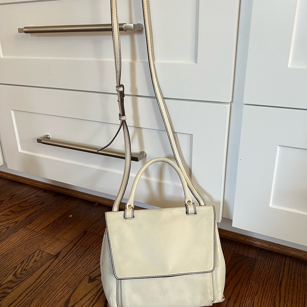 HOBO crossbody Latte leather handbag